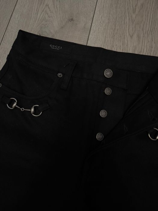 gucci jeans от Demna black fashion