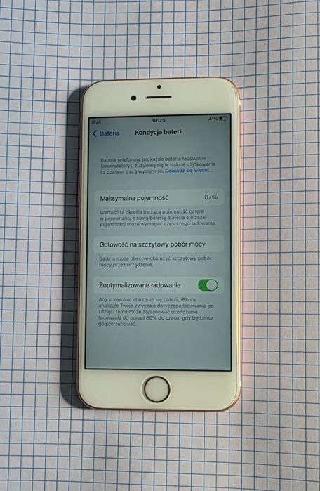 Telefon Apple iPhone 6S idealny