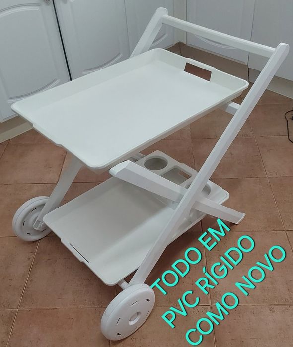 CARRINHO DE APOIO À HOTELARIA OU EM CASA. Quarto,Sala,Cozinha,Varanda,Terraço,Jardim.