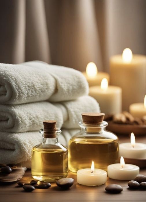 Massagem e alongamento assistido