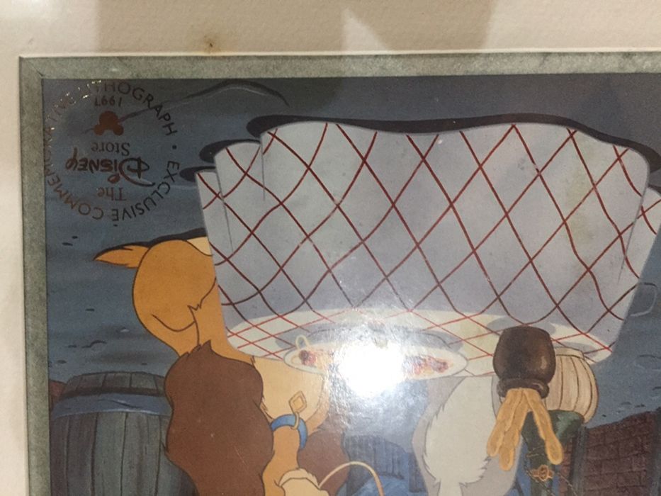 Colecção de quadros da Disney originais