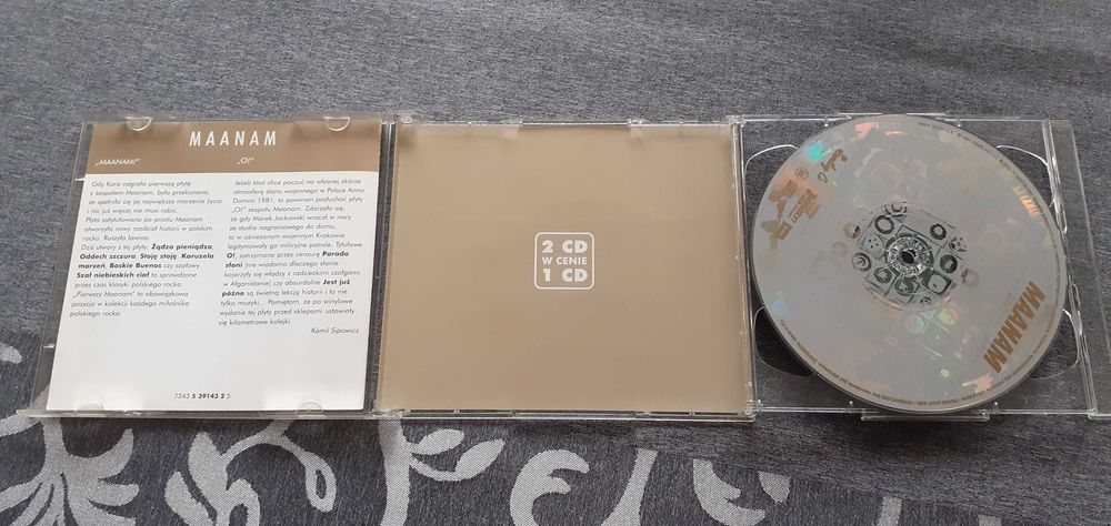 Maanam "Maanam" / "O!" 2 CD