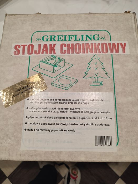 Solidny stojak choinkowy