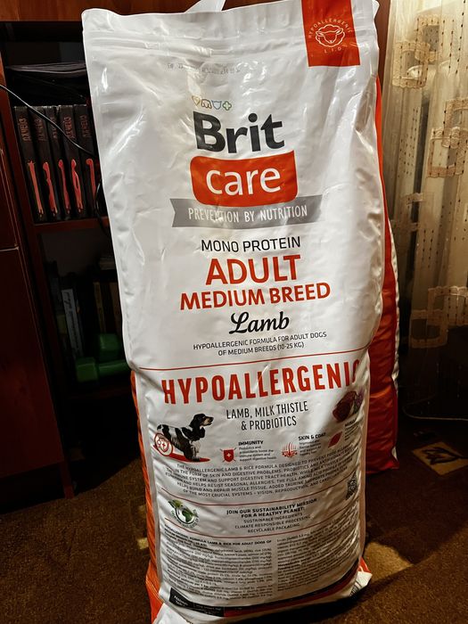 Корм для собак Brit care