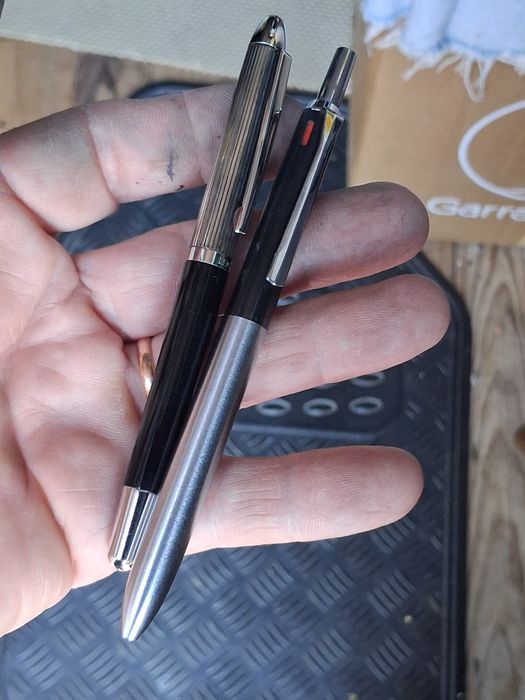 Caneta tinteiro Leitão & Irmão e Esferográfica  Pelikan 4 cores