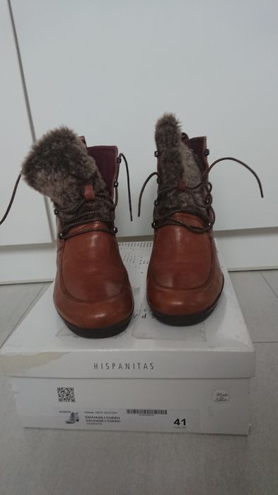 botki skórzane 41