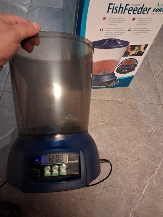 Uszkodzony AquaForte automat do karmienia Fish Feeder