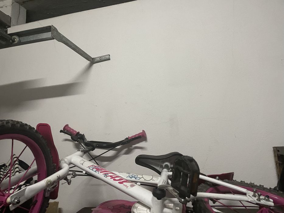 Bicicleta Infantil Aro 12 (Rosa e Branca) – Ideal até 6 anos