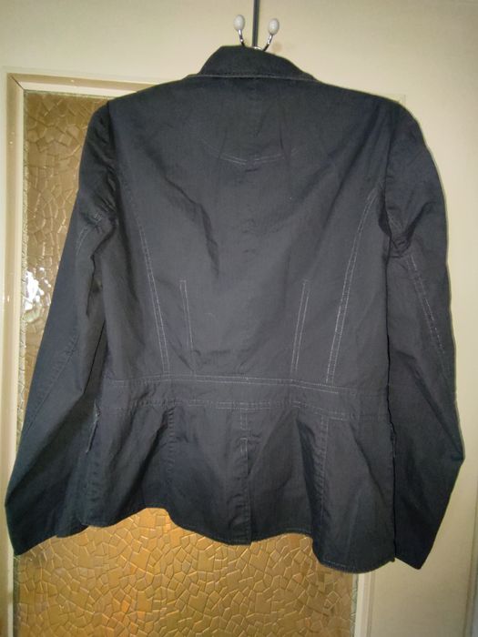 Kurtka marynarka grafitowa, granatowa