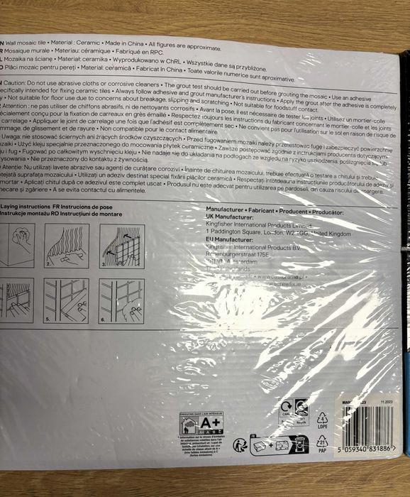 Mozaika ścienna Luisa 30x30