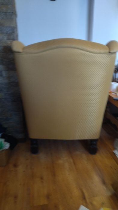 Fotele stelaż dębowy