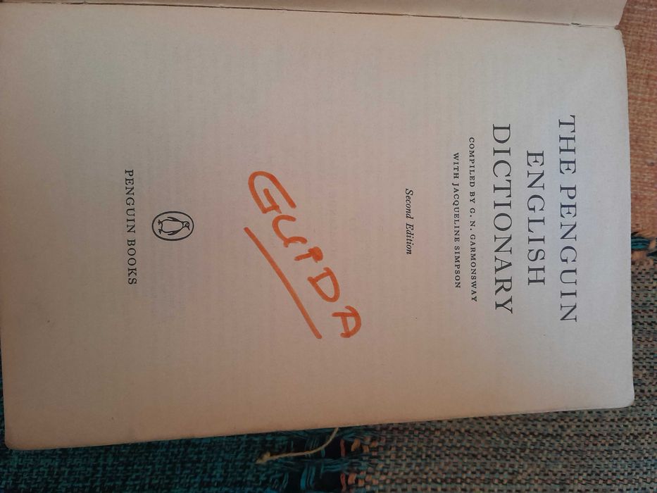 English dictionary