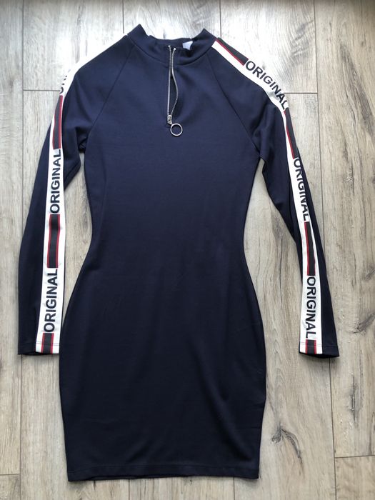Sukienka taliowana  ołówkowa sportowa H&M xs nowa