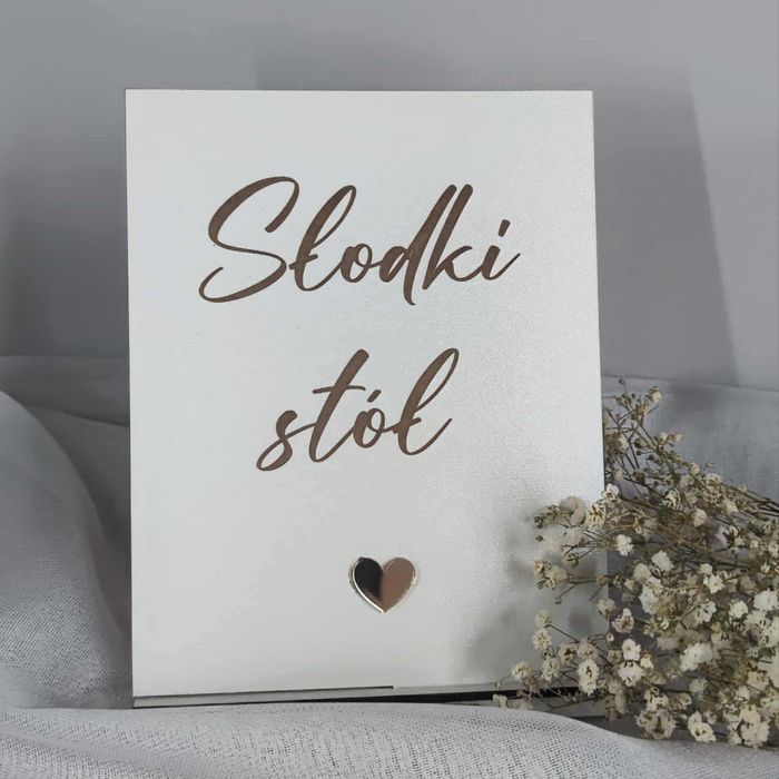 tabliczka na wesele
