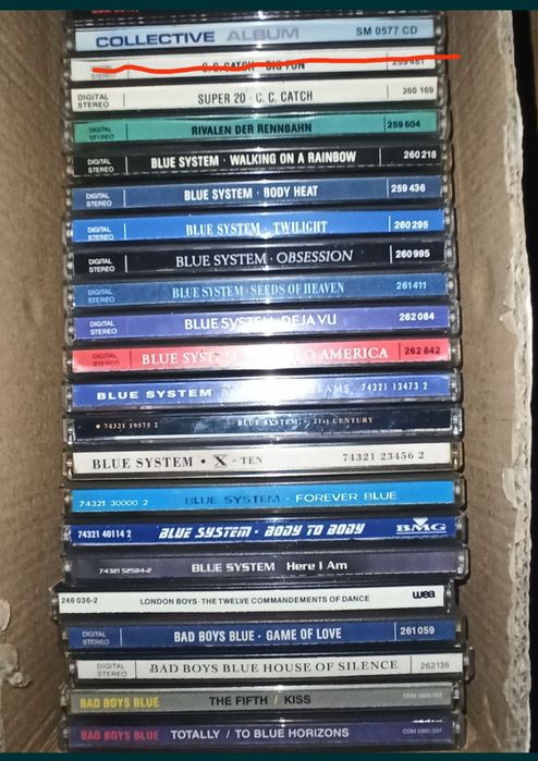 Techno Euro Dance Italo Disco Space Synth New Romantic Electro Pop CD