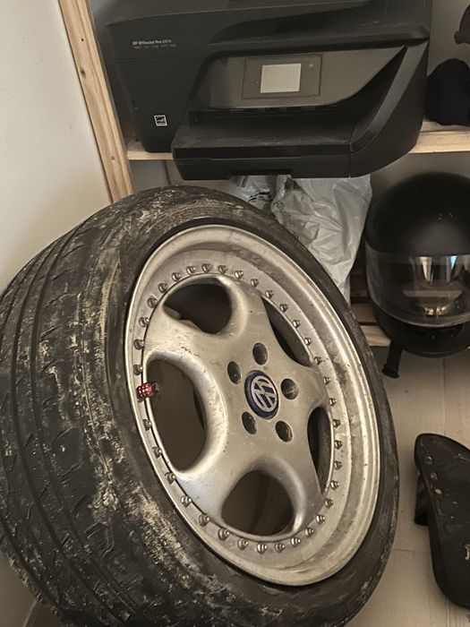 Troco jantes RH 17 5x112 ler descricao