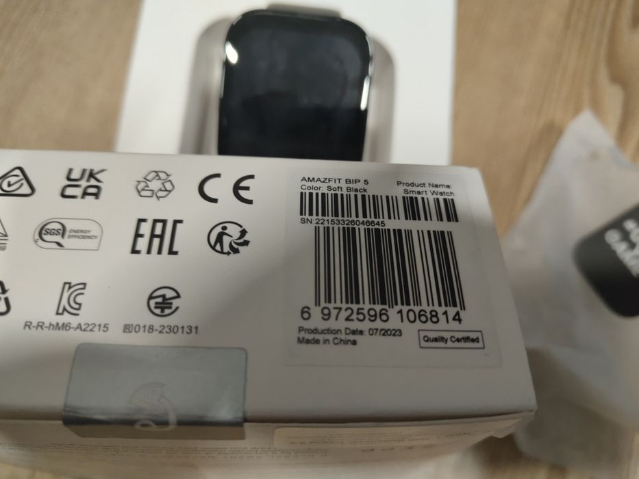 Smartwatch Amazfit BIP 5