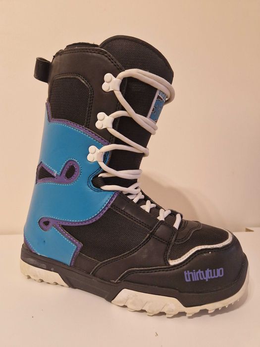Buty snowboardowe thirtytwo US 9.5 EURO 41 czarno niebieskie