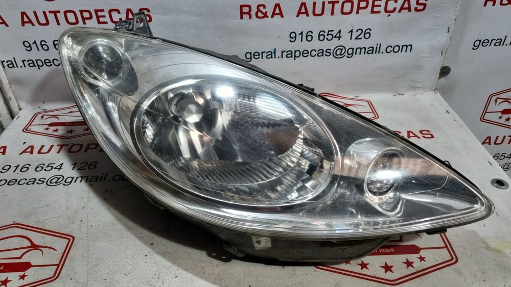 Ótica Farol Frente Frontal Direita Peugeot 1007 2005 9644998080