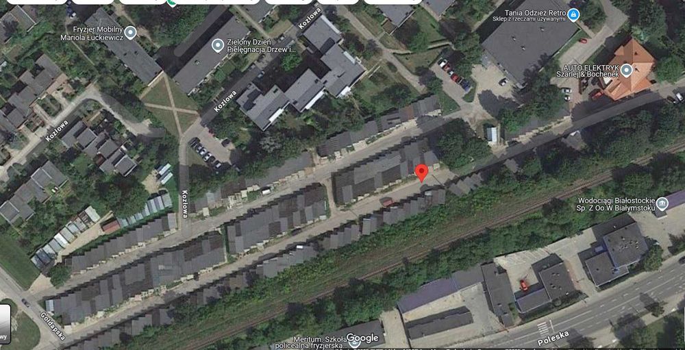 Garaż z kanałem os. Białostoczek