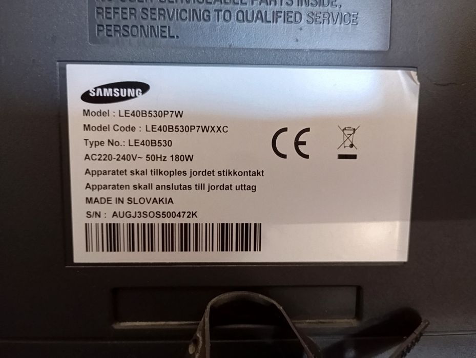 Televisão Samsung  LCD de 40 Polegadas