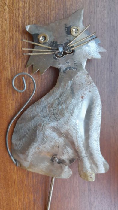 Cabide em forma de gato