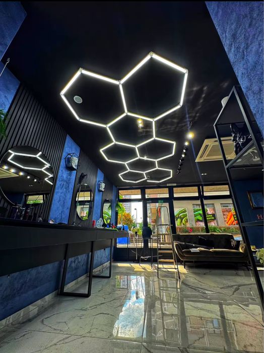 Iluminação Led Hexagonal