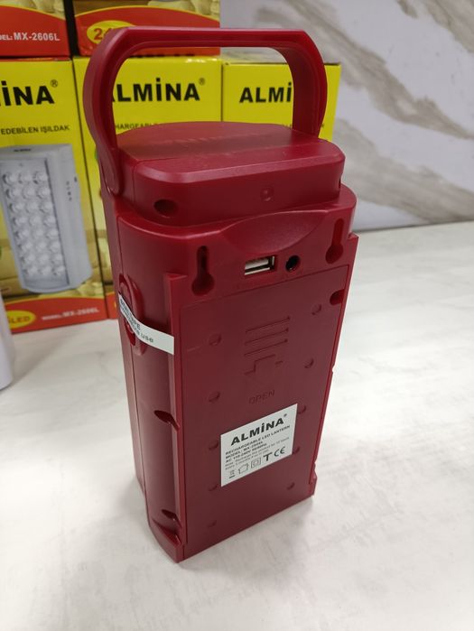 ‼️Потужний ліхтар, Power Bank, Almina DL-2424, USB, 40000 mah Оригінал