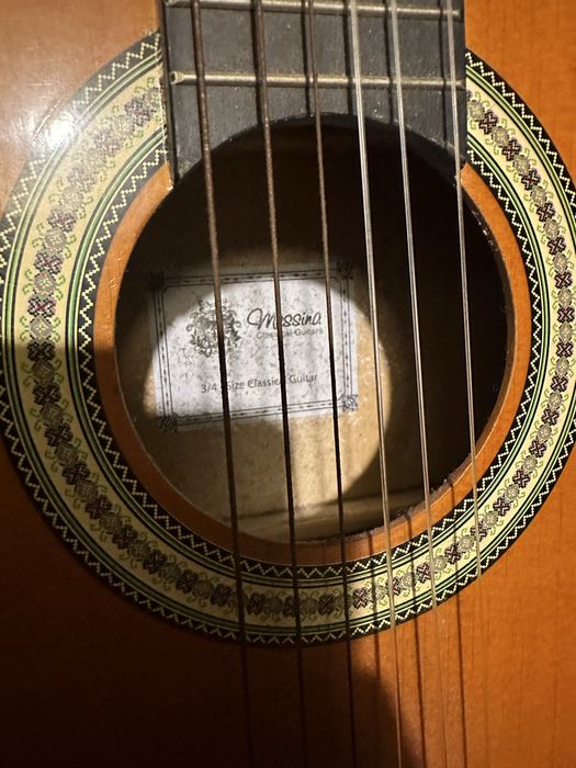 Guitarra classica Messina tamanho 3/4