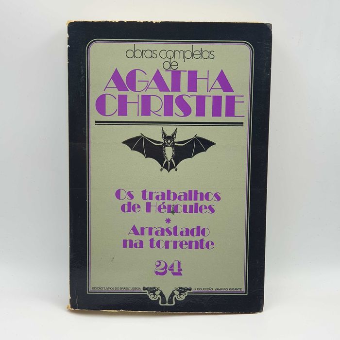 Livro Ref-PAR3 - Agatha Christie - Os Trabalhos de Hercules, Arrastado