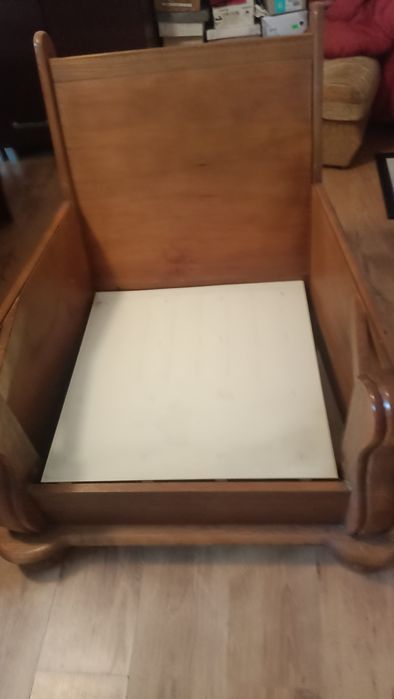 Sprzedam fotel używany że skory
