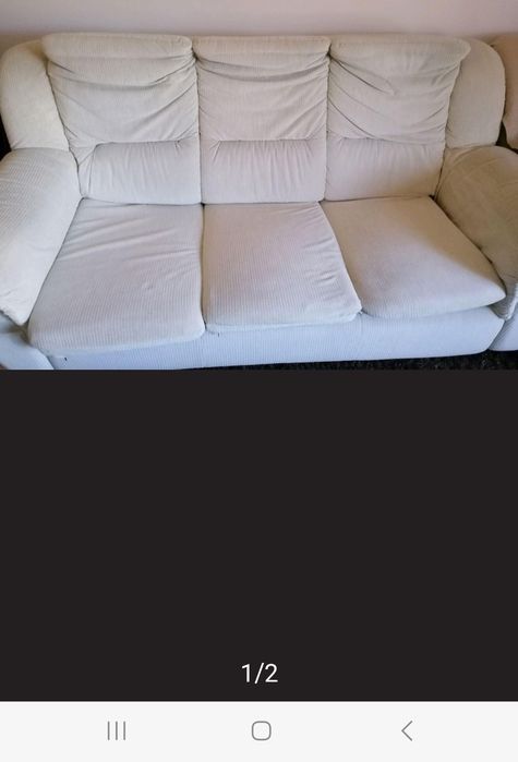 Vendo sofá individual e sofá-cama