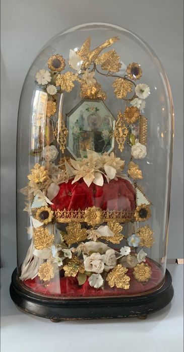 Globo de noiva francês (globe de mariee). Finais do sec. X