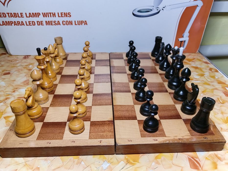 Шахмати радянські , дошка 40х40 см