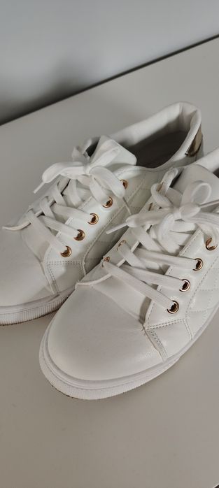 39 40 sneakersy damskie buty białe