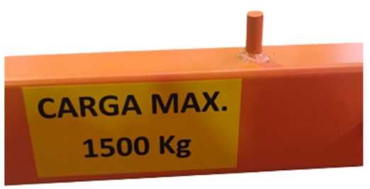 Plataforma para Varanda para 1500 kg c/ Varandins Rebativeis   JR19
