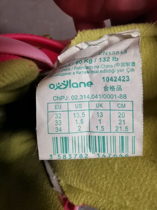 Rolki Oxelo rozm. 32-34