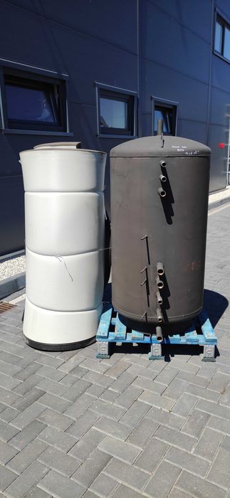 Bufor kombinowany 600 / 400 L wężownica CWU nierdzewna solar