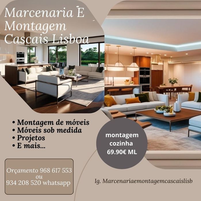 Marcenaria e Montagem de móveis