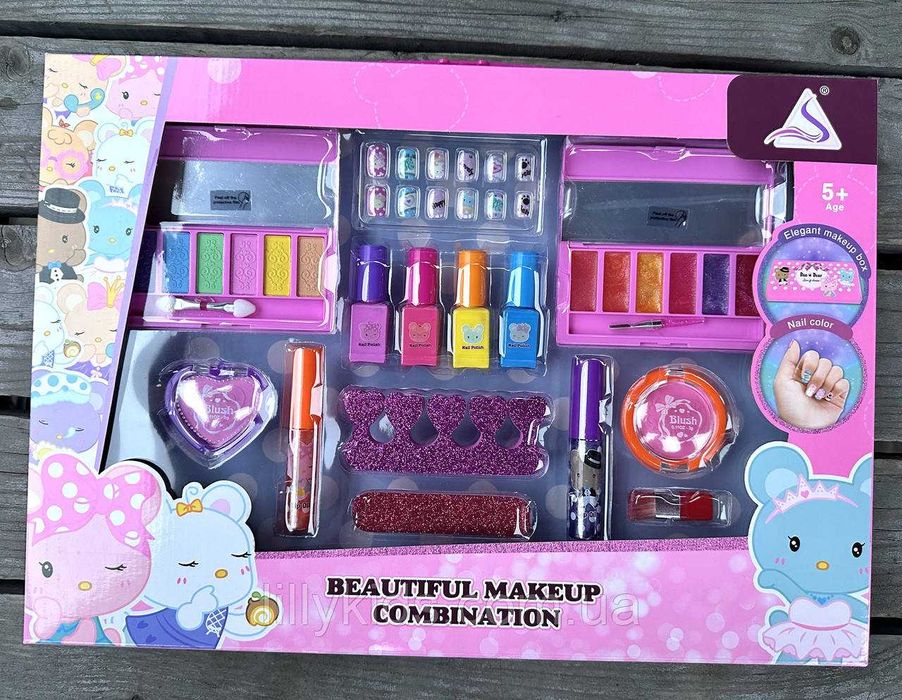 Набір дитячої косметики J-1052  в подарунковій коробці р.40*28*4см