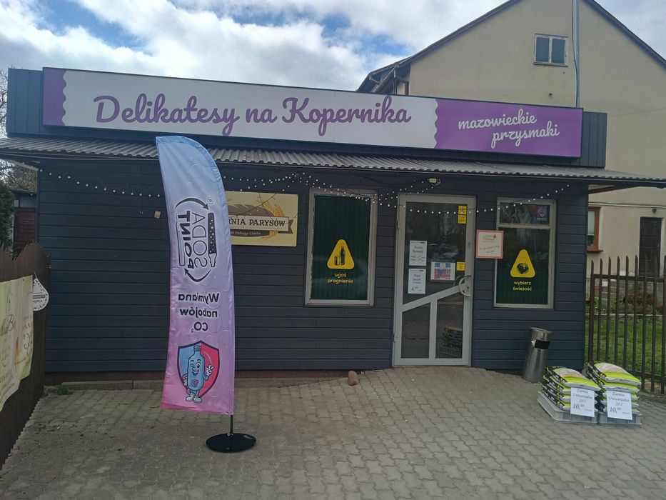 SODA POINT Mińsk Mazowiecki (Florencja), Wyszyńskiego 27 Wymiana nabojów CO2