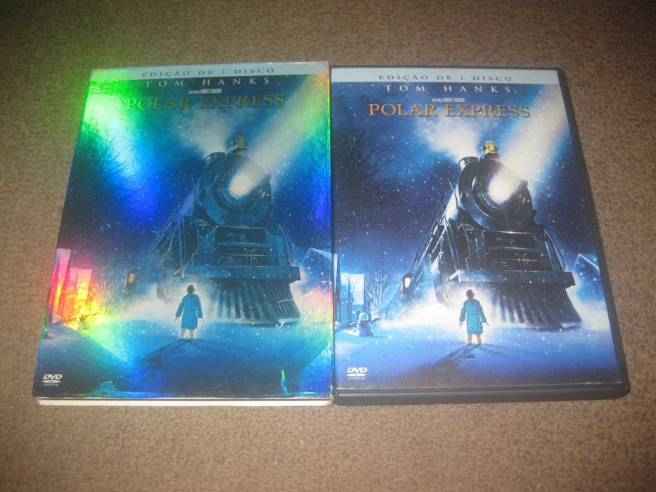 DVD "Polar Express" com Tom Hanks numa Edição Especial em Slidepack!