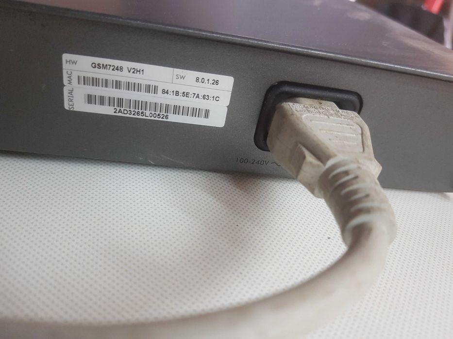 Netgear ProSafe GSM 7248 Switch