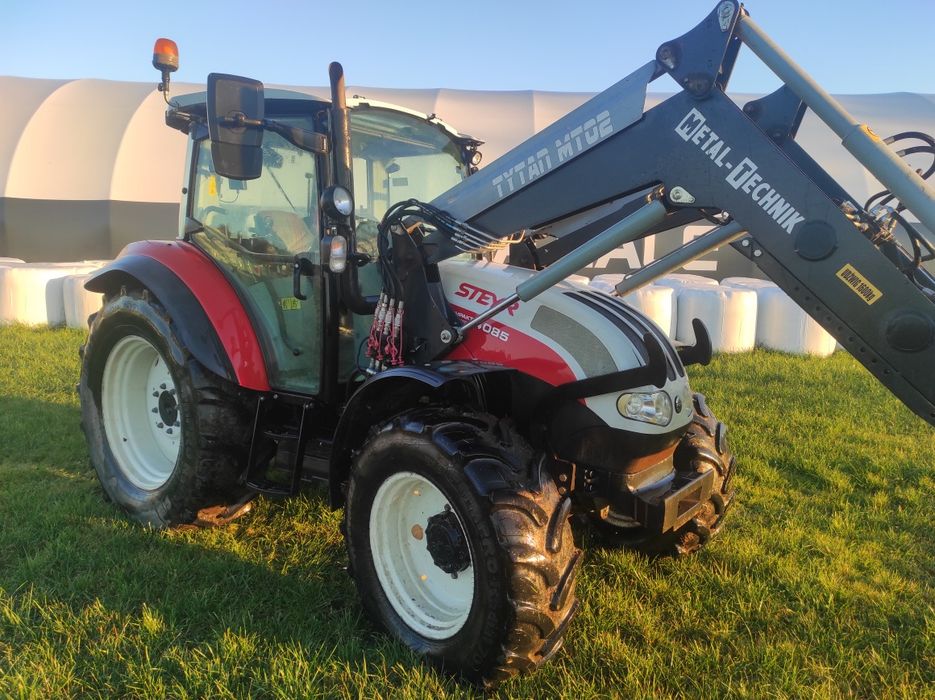 Ciągnik rolniczy steyr 4085, 100KM tur ładowacz Salon polska