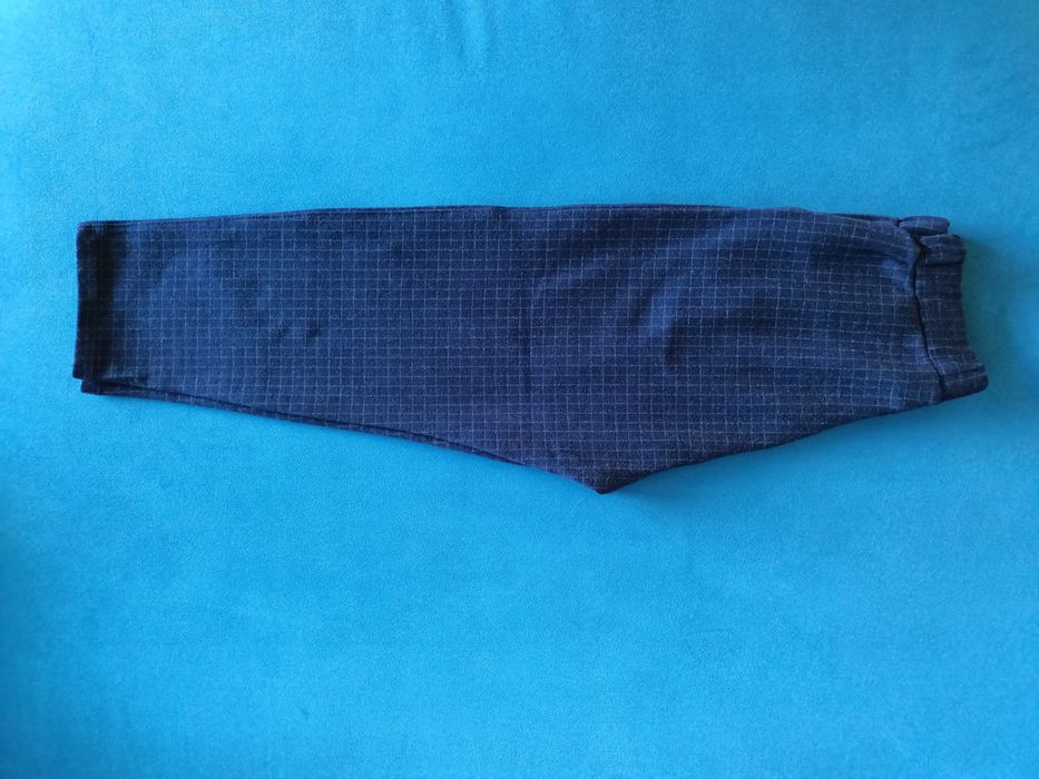 Rozm 134 ZARA Eleganckie Spodnie w kratę , 9 lat