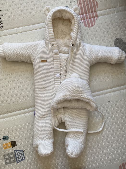 Трикотажний та теплий комбінезон "Мішутка"