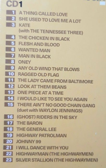 Top 40 Johnny Cash (His Ultimate Top 40 Collection) 2xCD, 2016, FOLIA