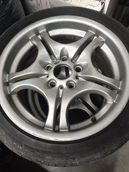 4 Jantes Originais BMW M3 style 68 E46 + 4 pneus Bridgestone Potenza