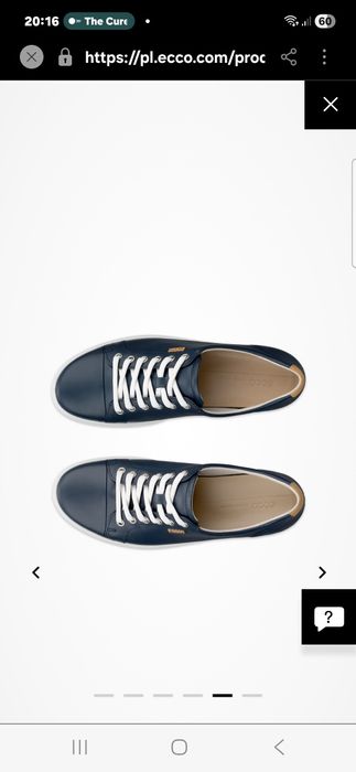 Ecco sneakersy 41 nowe