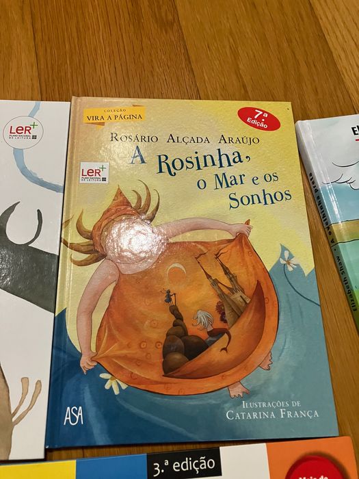 Lote de 4 livros (plano Ler+) infantis - unidade 3€